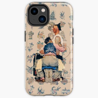 Rockwell Tattoo Artist Expanded Variant Iphone Case