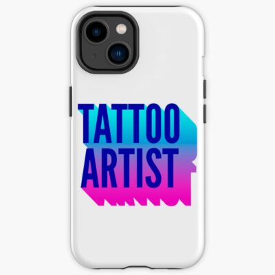 Gradient Shadow Tattoo Artist Iphone Case