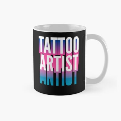 Long Shadow Tattoo Artist Design Mug