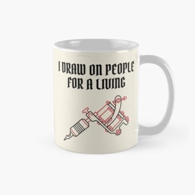 Tattoo Artist Draws People For Living Mug