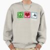 ssrcooversized sweatshirtmens 01oatmeal heatherfrontsquare productx1000 6 - Tattoo Gifts UK